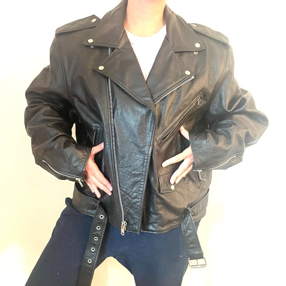 FMC leather jacket Size 50